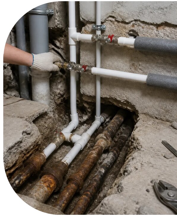 Капитальный ремонт водопровода в Чайковском от 25303 р. | АПаруса-Чкв